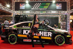 Driven Steering Wheel on a BTCC entry