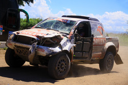 #311 Toyota: Marek Dabrowski, Jacek Czachor in trouble