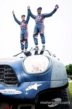 #301 Mini: Nasser Al-Attiyah, Mathieu Baumel, ganadores de la división de coches