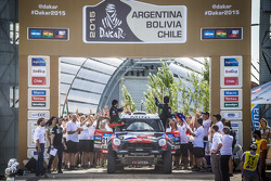 Car category podium: Vladimir Vasilyev, Konstantin Zhiltsov
