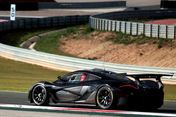 The McLaren P1 GTR testing