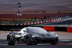 The McLaren P1 GTR testing