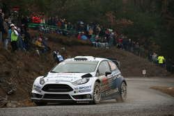 Elfyn Evans and Daniel Barrit, M-Sport Ford Fiesta WRC