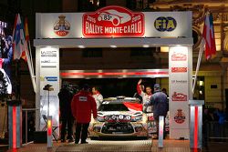 Sébastien Loeb y  Daniel Elena, con el Citroën DS3 WRC, del Citroën Total Abu Dhabi World Rally Team