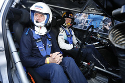 Elfyn Evans and David Coulthard
