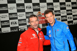 Sébastien Loeb et Sébastien Ogier