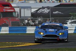 #007 TRG-AMR Aston Martin V12 Vantage: Brandon Davis, Christoffer Nygaard, Christina Nielsen, James Davison