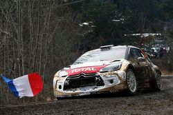 Kris Meeke e Paul Nagle, Citroën DS3 WRC, a Citroën Total de Abu Dhabi World Rally Team