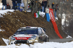 Mads Ostberg and Jonas Andersson, Citroën DS3 WRC, Citroën Total Abu Dhabi World Rally Team