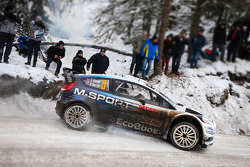 Elfyn Evans and Daniel Barrit, M-Sport Ford Fiesta WRC