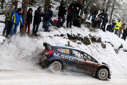 Elfyn Evans and Daniel Barrit, M-Sport Ford Fiesta WRC