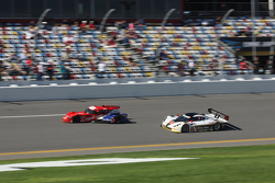 #0 DeltaWing Racing Cars DWC13: Katherine Legge, Memo Rojas, Gabby Chaves, Andy Meyrick, #5 Action Express Racing Corvette DP: Joao Barbosa, Christian Fittipaldi, Sébastien Bourdais