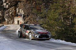 Mads Ostberg and Jonas Andersson, Citroën DS3 WRC, Citroën Total Abu Dhabi World Rally Team