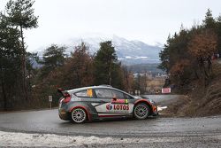 Robert Kubica and Maciek Szczepaniak, Ford Fiesta WRC