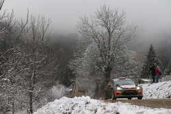 Robert Kubica and Maciek Szczepaniak, Ford Fiesta WRC