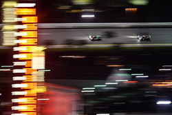 Night race action