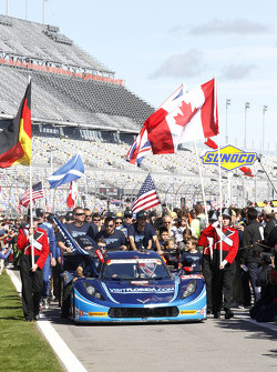 #90 VisitFlorida.com Racing Corvette DP: Richard Westbrook, Michael Valiante, Mike Rockenfeller, Guy Cosmo