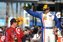 Podium: second place Christian Fittipaldi, winner Scott Dixon