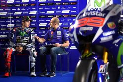 Massimo Meregalli con Jorge Lorenzo