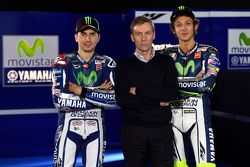 Lin Jarvis et Jorge Lorenzo, Valentino Rossi