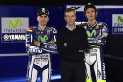 Lin Jarvis et Jorge Lorenzo, Valentino Rossi