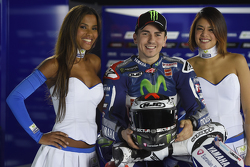 Jorge Lorenzo, Yamaha Factory Racing with lovely Yamaha girls