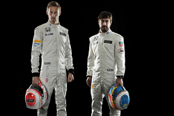 Jenson Button and Fernando Alonso, McLaren Honda