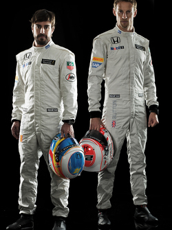 Fernando Alonso and Jenson Button, McLaren Honda