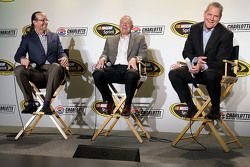 Kyle Petty, Dale Jarrett and Marty Snider