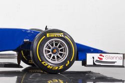 Detalle del nuevo Sauber C34-Ferrari