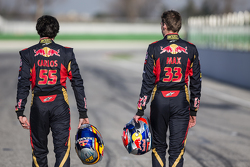 Max Verstappen and Carlos Sainz Jr., Scuderia Toro Rosso