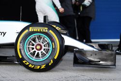 Mercedes AMG F1 W06 : nez en détail