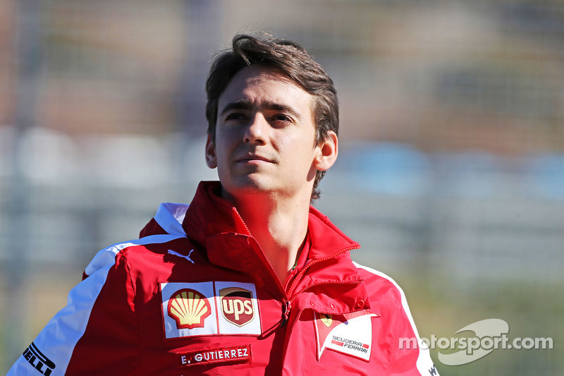 Esteban Gutierrez, Piloto de Testes da Ferrari