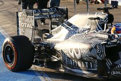 Daniel Ricciardo, Red Bull Racing RB11 rear suspension detail