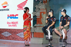 Дани Педроса и Марк Маркес. Презентация repsol honda, презентация.