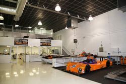 Various 8Star Motorsports cars in the team's workshops