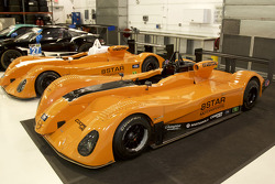 Various 8Star Motorsports cars in the team's workshops
