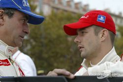 Carlos Sainz y Sébastien Loeb