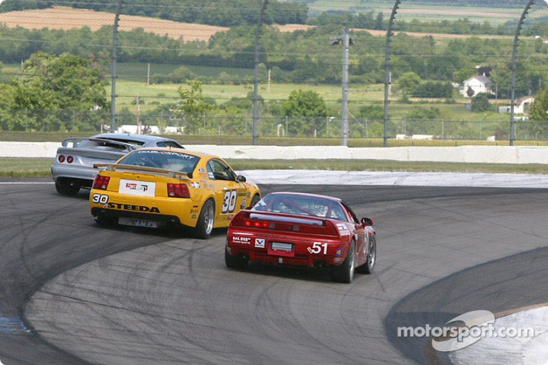 Shreiner Racing Mustang Cobra : John Shreiner, Kenny Wilden ; DAL Motorsports Acura NSX : Pete Halsmer, Robert Morrison, Vaughn Duarte