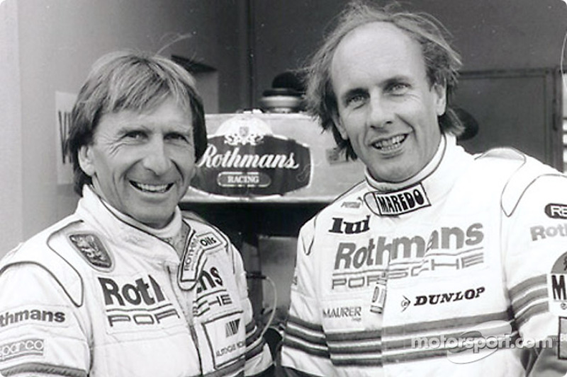1985: Derek Bell y Hans Stuck