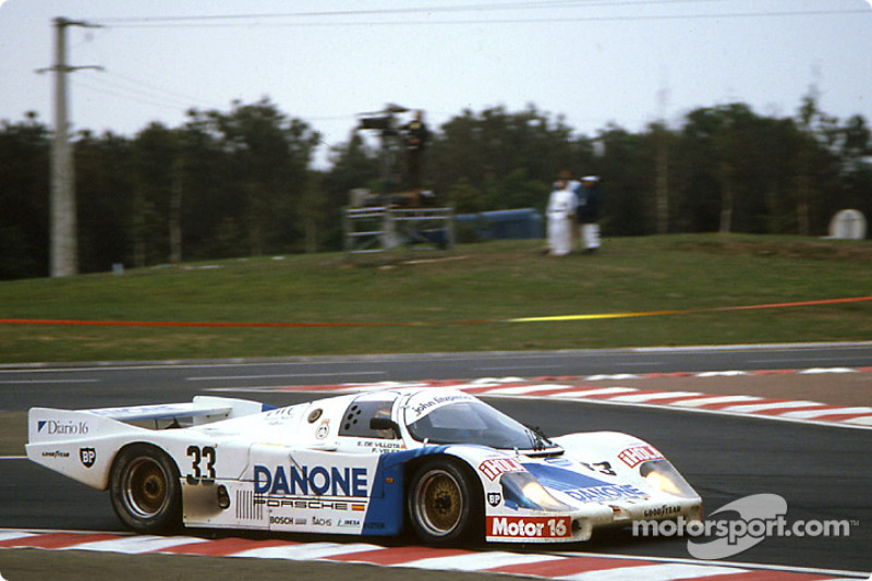 #33 Danone Porsche Espana Porsche 956B: Emilio de Villota, George Fouché, Fermin Velez