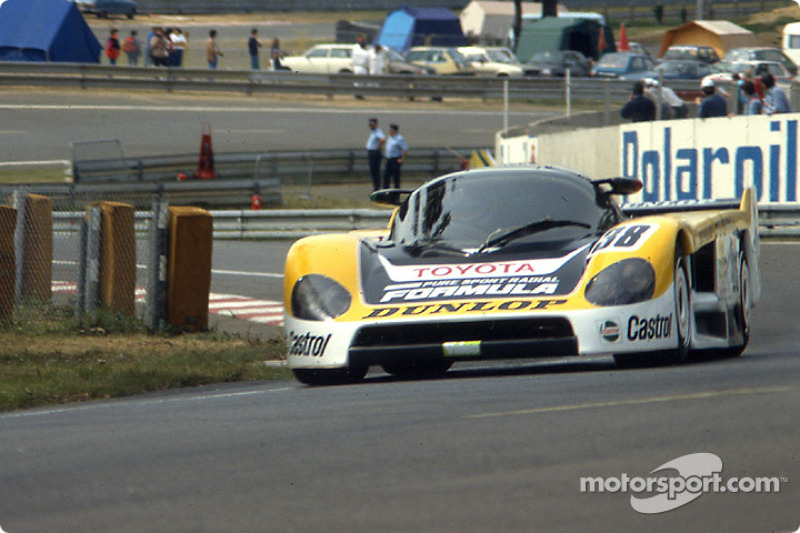 1986: #38 Dome Dome 86C Toyota: Beppe Gabbiani, Eje Elgh, Toshio Suzuki