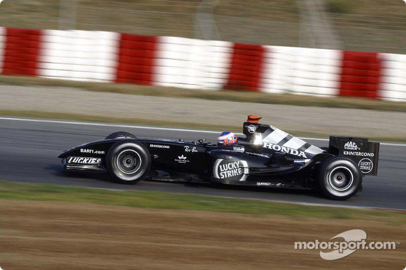 2004: Teste com a BAR