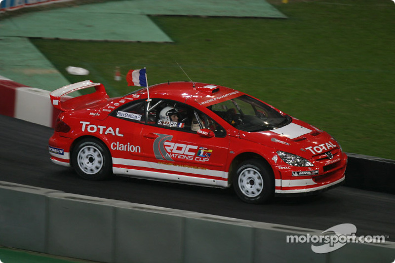 Nations Cup 2004 : France (Jean Alesi/Sébastien Loeb)