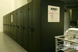 Albert, the new supercomputer for CFD calculations at the Sauber headquarters in Hinwil