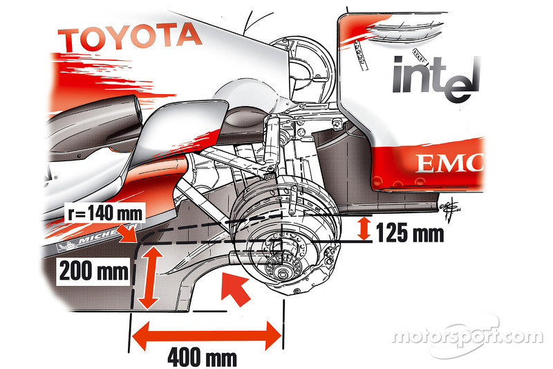 Restrictions, rear, otomobil shown, TF104B