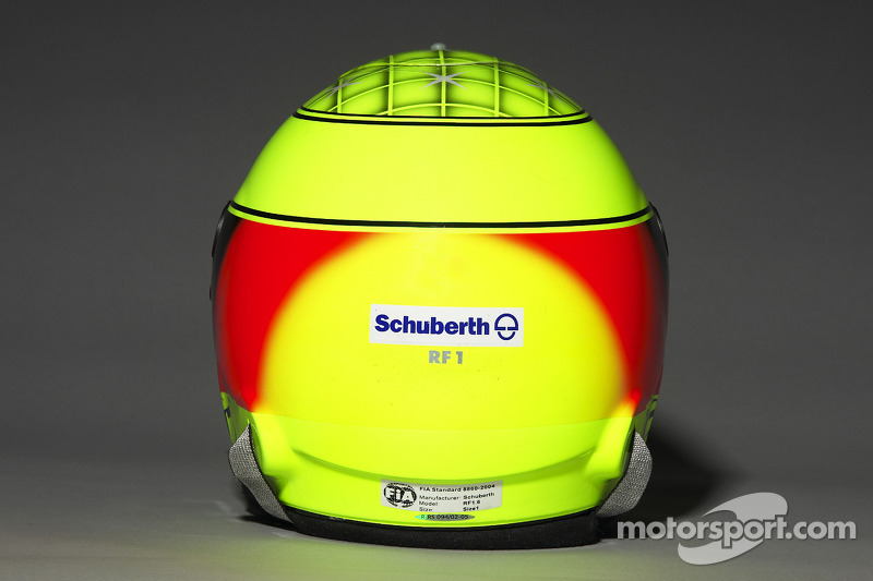 Helmet, Ralf Schumacher