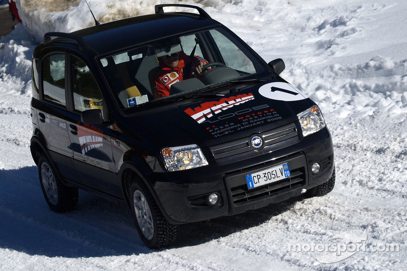 Fiat Panda race: Michael Schumacher