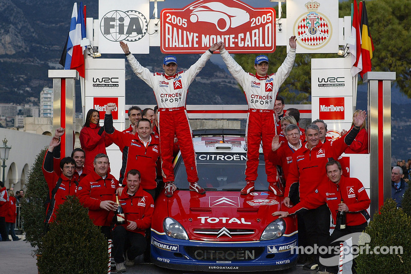 2005 - Troisième victoire de Loeb : Citroën Xsara WRC