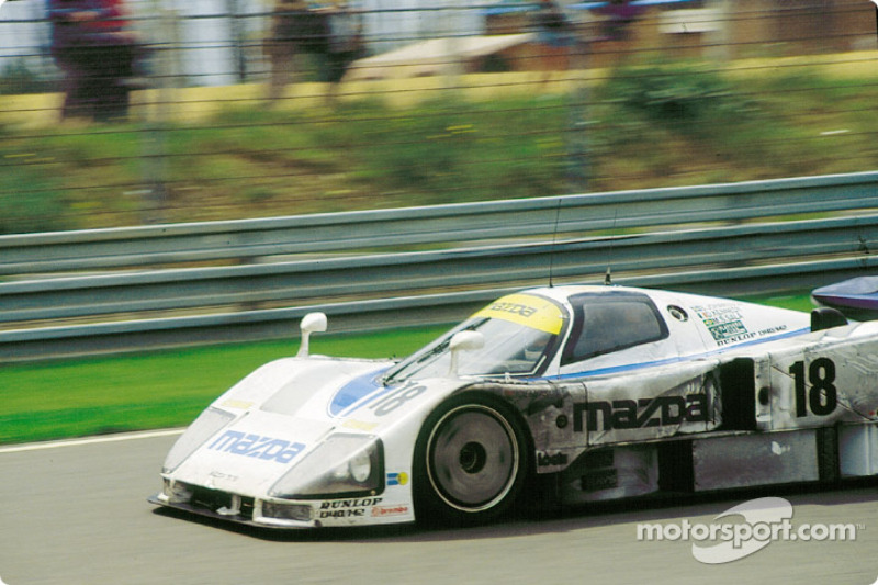 #18 Mazdaspeed Mazda 787B: David Kennedy, Stefan Johansson, Maurizio Sala